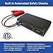 HALO Bolt Wireless 44400 mWh Portable Phone Laptop Charger Car Jump Starter with AC Outlet and Car Charger Adapter, Black Graphite