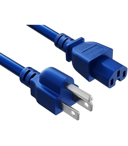 Amazon.com: Cablelera North American Power Cord, NEMA 5-15P to