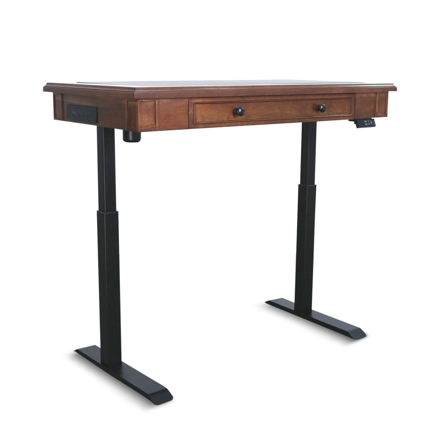 Best electric height adjustable computer desk cherry
