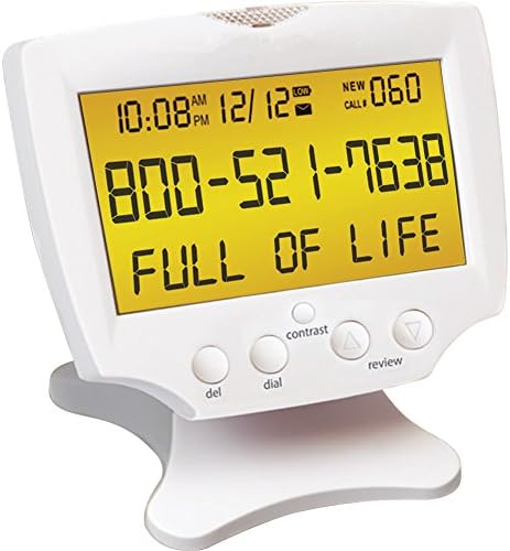 Emerson Giant Caller Identification LCD Display - Extra Large Number & Names