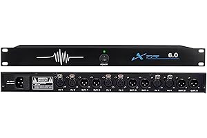 Professional Feedback Suppressor, Audio Processor, Microphone Anti-Howling Feedback Frequency Shifter, Level 5 Digital Anti-h