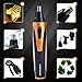 Nose Hair Trimmer, 4 in 1 Waterproof Rechargeable Grooming Kit for Men&Women-Nose, Ear, Hair, Sideburn, Mustache Trimming Set-Wet/Dry Use&Vacuum Cleaning System (Gold)
