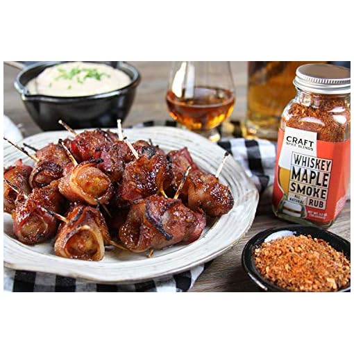 Craft Spice Blends (Whiskey Maple Smoke Rub) pelletsmokerhq