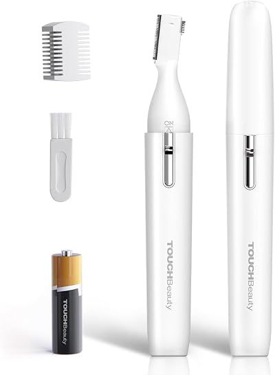 TOUCHBeauty Electric Eyebrow Trimmer AG-1658 White Portable