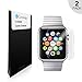 Apple Watch 38mm Screen Protector [Full Screen Coverage][Case Friendly], Curvologys S+Shield Apple Watch 38mm (Series 1/2) Anti-Fingerprint Scratch-proof Ultra HD Film - Lifetime Replacements (2-Pack)