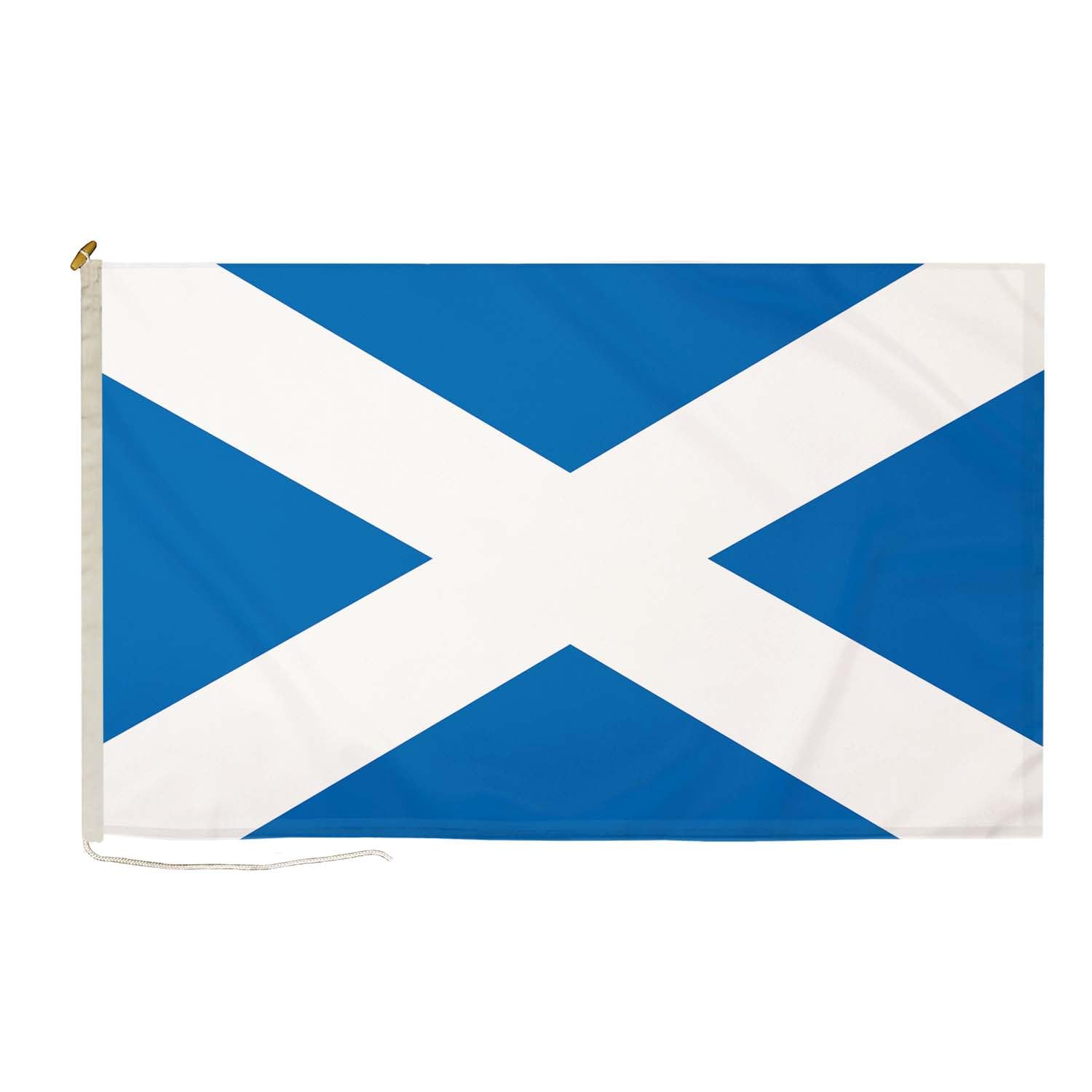 St Andrews (Light Blue) Small DuraFlag Rope and Toggled 3ft x 2ft Premium Quality Flag 90cm x 60cm