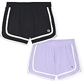 Champion Girls Heritage Foldover Mesh Running Basketball Short 2.75 Inch Inseam