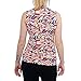 Anne Klein Women's Print Triple Pleat Top