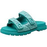 COACH womens Sculpted C Double Banded Sandal