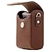 MegaGear Panasonic Lumix DC-ZS200, TZ200, Leica C-Lux Leather Camera Case with Strap - Dark Brown