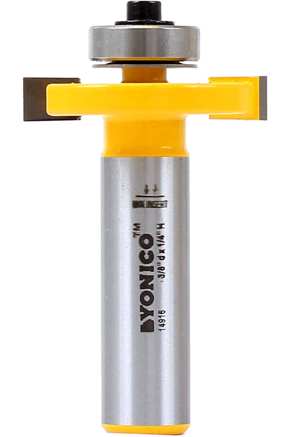 Yonico 14916 1/4-Inch Slot Cutter Router Bit 1/2-Inch Shank
