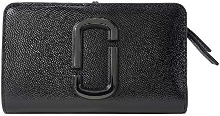 [マークジェイコブス]折財布 レディース MARC JACOBS スナップショット M0014528 001 ブラック [並行輸入品]