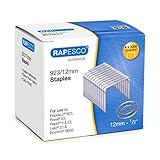 Rapesco 923 Type 1/2" Galvanised Staples, Box of