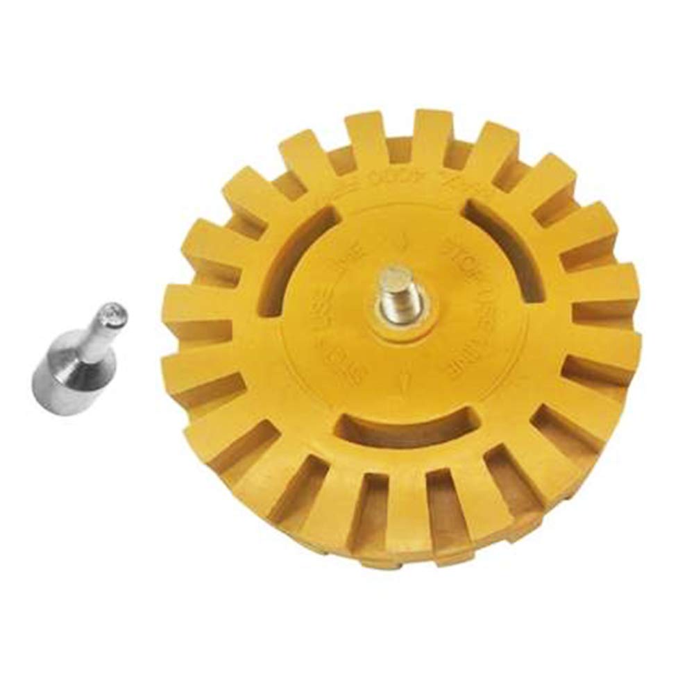 styleinside Pneumatic Degumming Disc Rubber Eraser Wheel Tool Paint