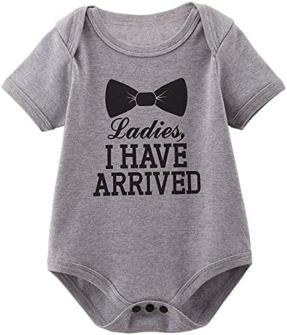 Yobe Baby Boys Funny Gentleman Bodysuit