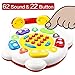 Phone Toy, Smart Phone With 22 Button 62 Sound and Music, Funcorn Toys Telephone For Kid Child Baby Toddler, Home SmartPhone Toy For Learning Educaton