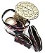Betty Boop Makeup Bag 3 Pieces Set (Black), Medium