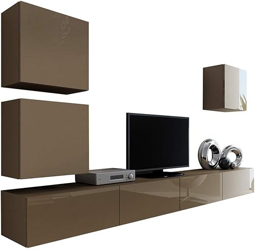 Amazon Com Domadeco Vilado 22 Wall Mounted Tv Units Modern Unique