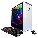 CYBERPOWERPC Gamer Panzer PVP3020LQ Desktop Gaming PC (Intel i7-7700K 4.2GHz, NVIDIA GTX 1080 8GB, 32GB DDR4 RAM, 2TB HDD, 240GB SSD, Liquid Cooled, Win 10 Home), White