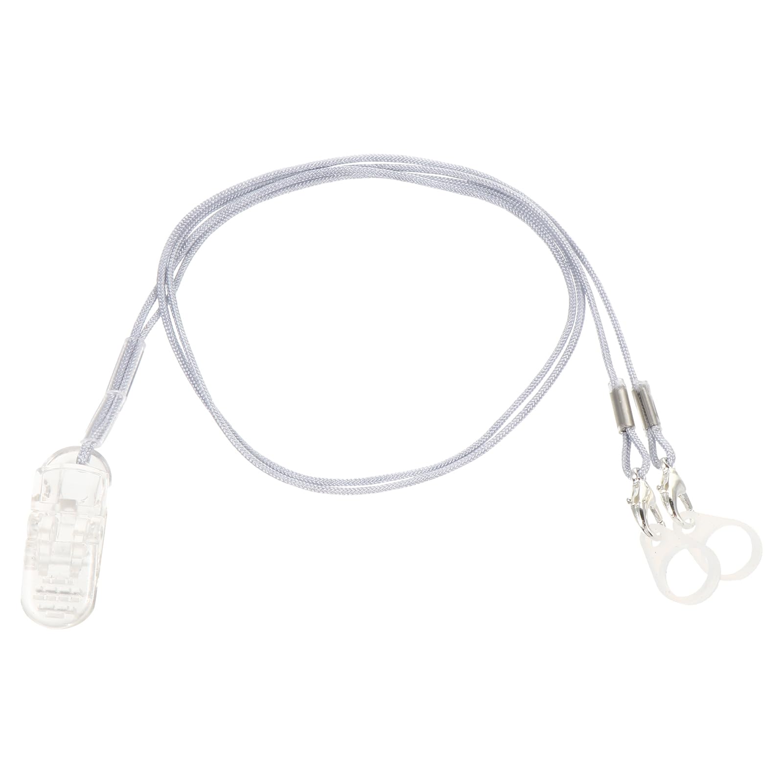 iplusmile Clip- BTE Fixation Cord for Both Adults Seniors & Kids- Portable Anti- Lost Lanyard, Made of Firm &