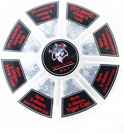 8 Different Coils Total 48PCS