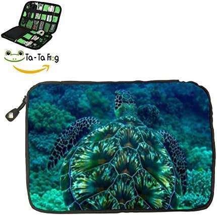 Turtles Waterproof Electronics Accessories Bag Organizer Case Bag Portable Case For Charger Cell Phones