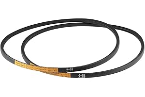 uxcell A39 Drive V-Belts 39" Pitch Length 13mm Width 8mm Thick JIS Standard A-Section Rubber Drive Transmission Belt 2pcs
