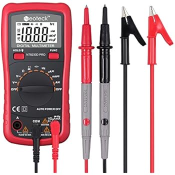 Neoteck Auto Ranging Digital Multimeter AC/DC Voltage Current Ohm