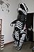 LOLANTA Adult Giant Skeleton Inflatable Dinosaur Costume T-Rex Blow up Dino Fossil Costume