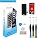 Premium Screen Replacement, Compatible iPhone 8 Plus 5.5 inch LCD Replacement Screen with 3D Touch Screen Digitizer Fram Assembly Full Set + Free Tools(Black)