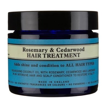 Neal's Yard Rosemary & Cedarwood Hair Treatment 50g, Helps restore body and shine,ideal to use on lackluster or coloured hair.
