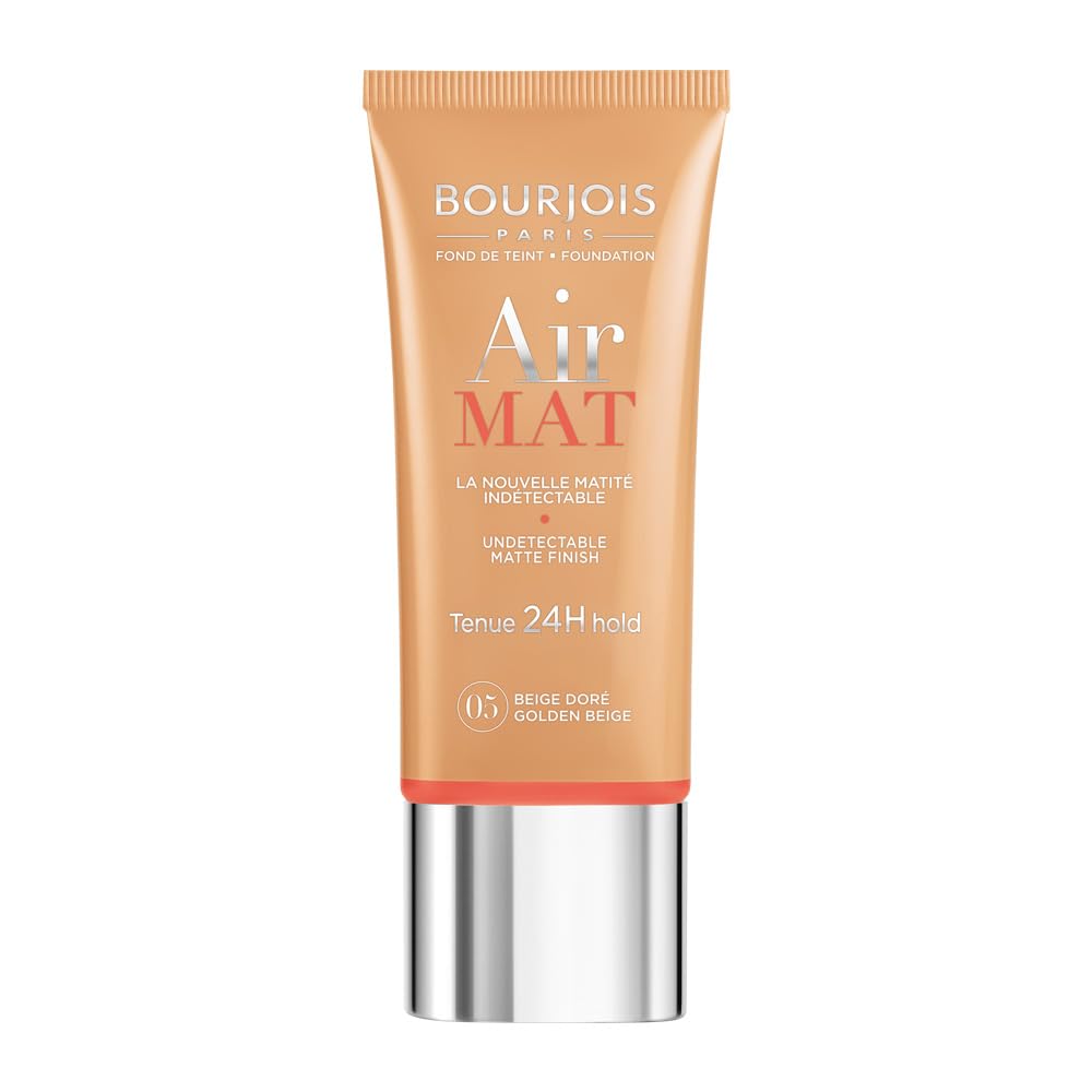 Bourjois Air Mat 24H Liquid Foundation High Coverage 5 Golden Beige, 3ml, 10003298 — image 1