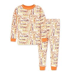 Burt's Bees Baby Baby Boys' PJ Set, Tee and Pant