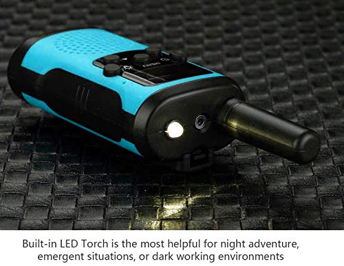 Ahtandy Walkie Talkies for Kids,22 Channel Kids Walkie Talkies Toys, Prevent Children\'s Myopia and Away from Electronic Games,Gifts for Kids Adventure Gear to Camping, Games, Hiking(Blue, 2 Pack)