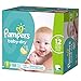 Pampers Baby-Dry Disposable Diapers Size 1, 198 Count, Economy
