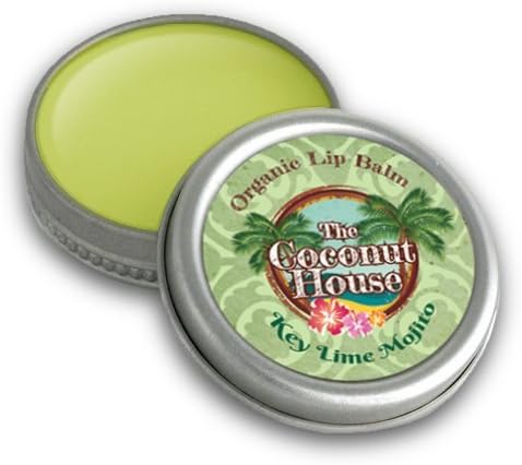 The Coconut House - Organic Premium Lip Balm (Key Lime Mojito)