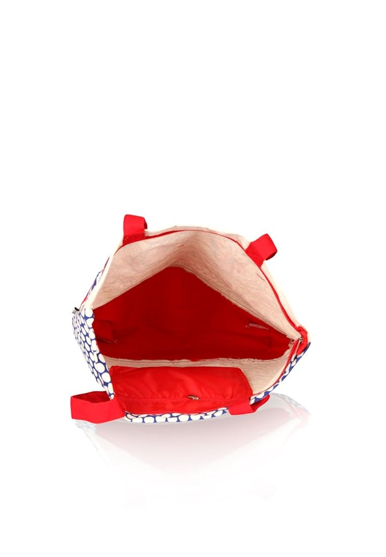 pick pocket women's tote bag (red)