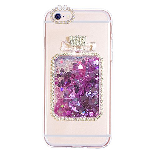 Iphone 6 6s Case Moeido Perfume Bottle Phone Cover Bling Rhinestone Glitter Quicksand Liquid Clear Case For Iphone 6 6s 4 7 Inch With Strap For Girls For Women Shock Absorption Amp Anti Scratch Pink Buy Online In Antigua