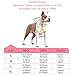 Big Dog Harness No Pull Adjustable Pet Reflective Oxford Soft Vest for Large Dogs Easy Control Harness (L, Pink)