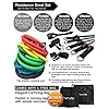 TheFitLife Exercise Resistance Bands with Handles - 5 Fitness Workout Bands Stackable up to 110/150/200/250 lbs…