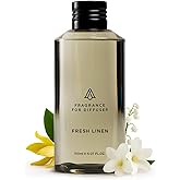 AromaPlan Hotel,Home Luxury Scents,Fresh Linen 5.07 Fl Oz (150ml) | Fragrance for Cold Air & Waterless Diffuser Oil | Home Luxury & Hotel Scent for Aromatherapy-USA Made,Bigger Bottle & Longer Lasting