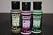 Opticz Daytime Visible Luminescent UV Blacklight Reactive Marking Ink (3 Color Variety Pack, 2 Ounce)