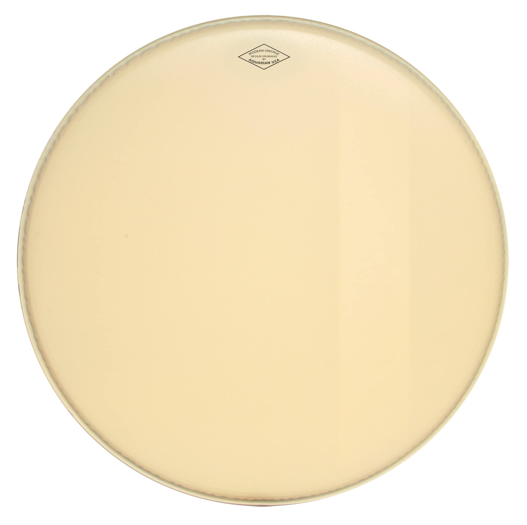 Aquarian MOTC-K20 Modern Vintage Series - 20 inch Bass Drumhead - Cream