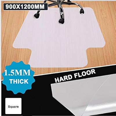 100 Sturdy Desk Chair Mat For Hardwood Floors Transparent Non