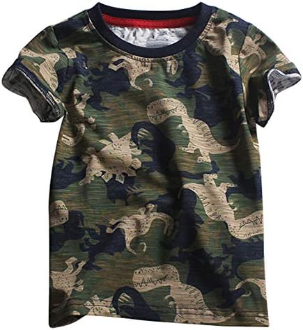 Enfants ChérisBoy Camouflage T-Shirt Camo Short Sleeve Tee Shirts for Boys 2-7 Years