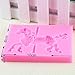 3D Carousel Horse Mould Silicone Fondant Cake Molds Kitchen Cake Decorating Baking Tools Candy Clay Gumpaste Chocolate Moulds