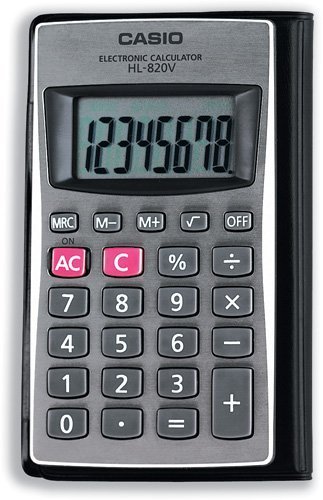 Casio- hl 820 v calculator