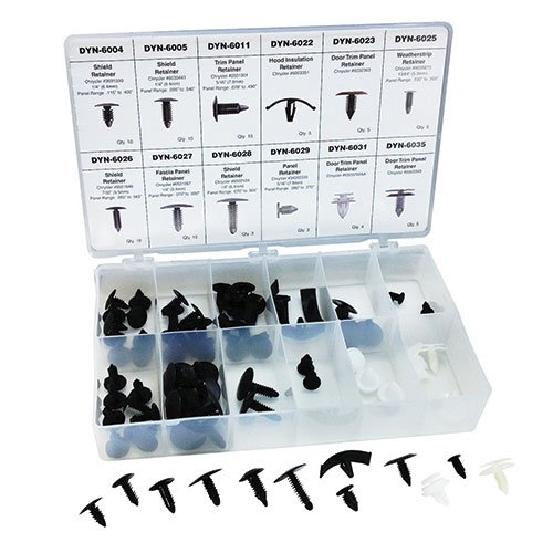 Click Here to See More Images ATD Tools 39353 80-Piece Chrysler Retainer Assortment