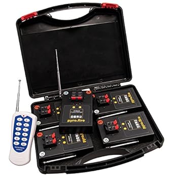 10-Kanal Zündanlage für elektrische Zünder / Brückenzünder / Pyro / Funkzündanlage