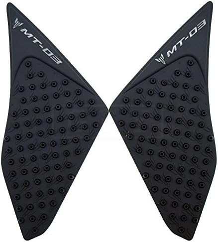 Motorcycle 3M Tank Pad Gas Anti slip Stickers Adhesive Rubber Traction Side Fuel Gas Grip Decal Protector For Yamaha MT-03 MT03 MT 03 2015 2016